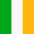 Green/White/Orange